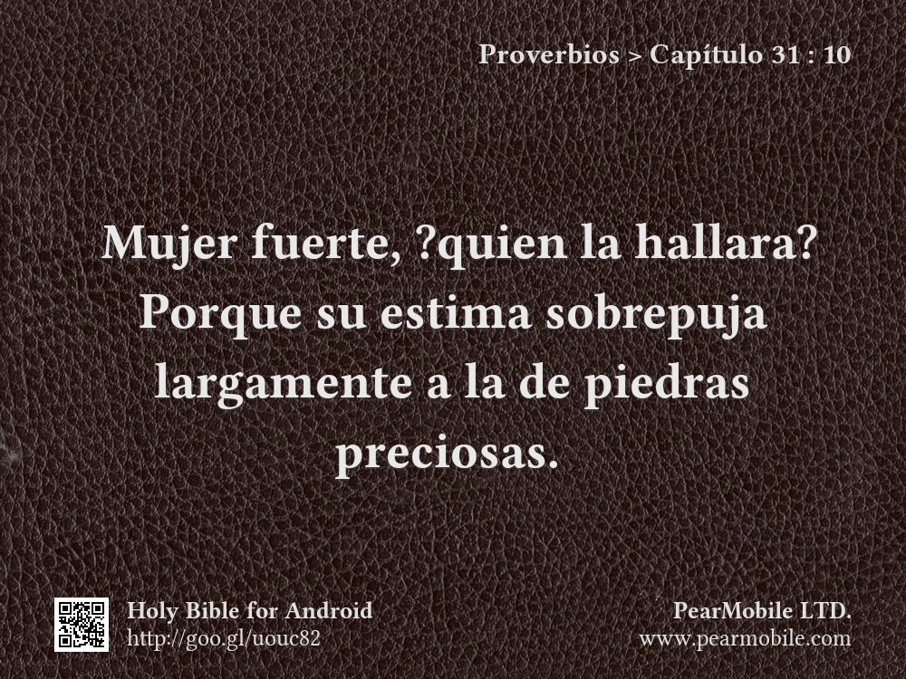 Proverbios, Capítulo 31:10